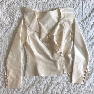 100% silk blouse from Neiman Marcus